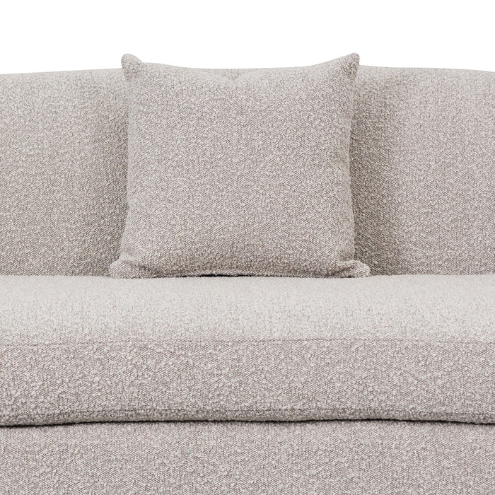 CLC8536-FS 3 Seater Sofa - Ash Grey Boucle