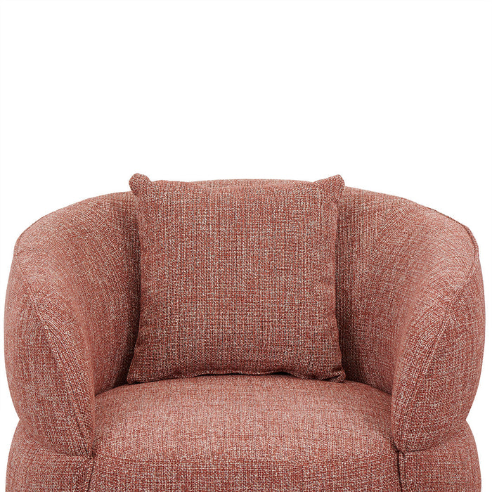 CLC8566-CA Armchair - Moss Rust Orange