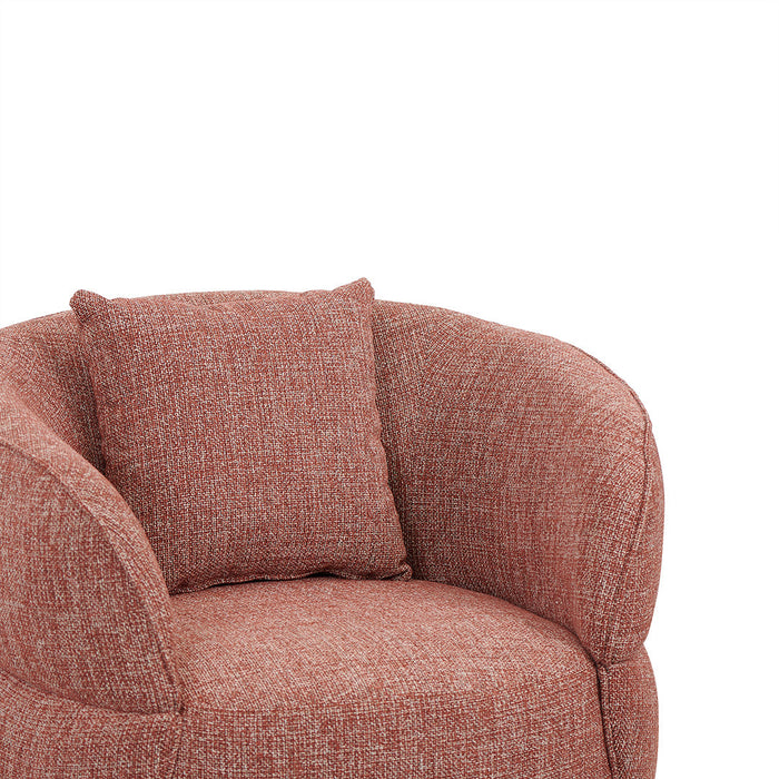 CLC8566-CA Armchair - Moss Rust Orange