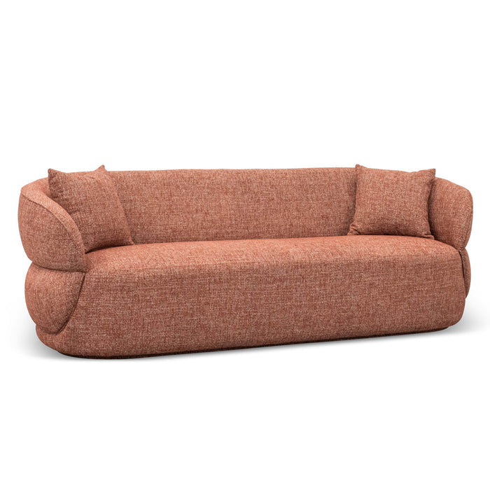 CLC8567-CA 3 Seater Sofa - Moss Rust Orange