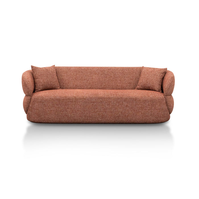 CLC8567-CA 3 Seater Sofa - Moss Rust Orange