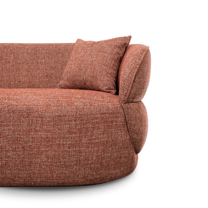 CLC8567-CA 3 Seater Sofa - Moss Rust Orange