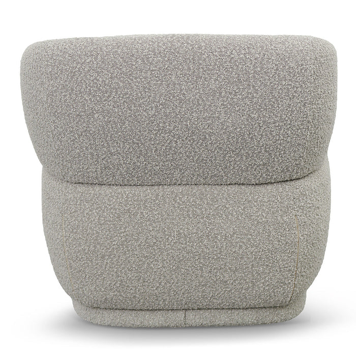 CLC8647-FS Fabric Armchair - Ash Grey Boucle