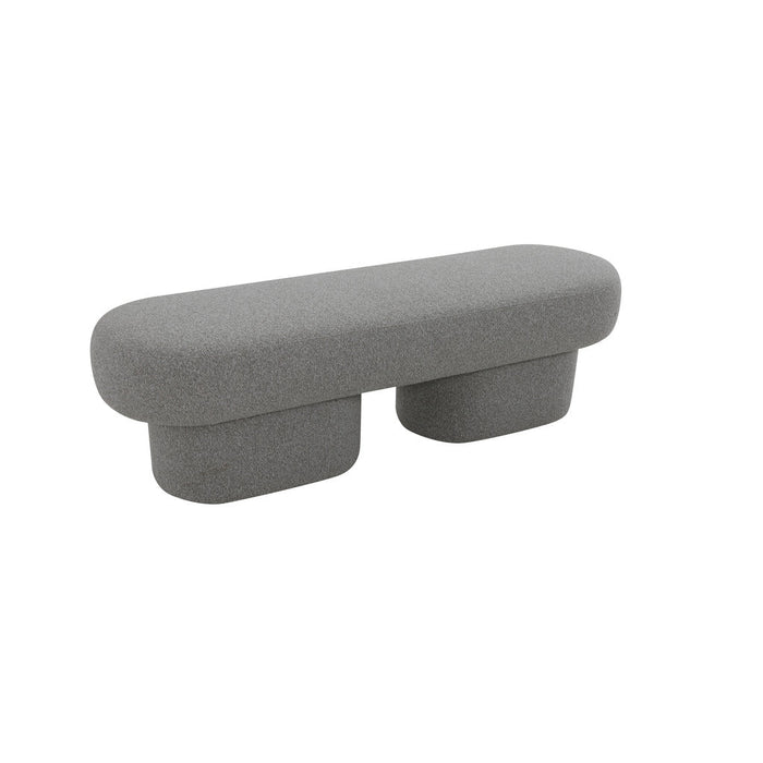 CLC8673-YY 1.5m Long Ottoman Bench - Clay Grey