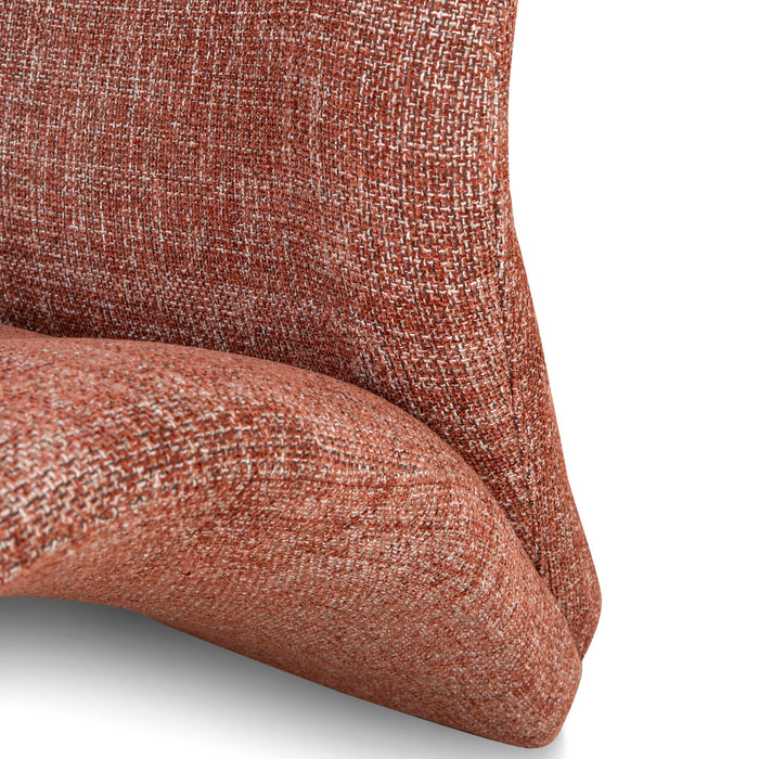 Sanchit Lounge Chair - Moss Rust Orange