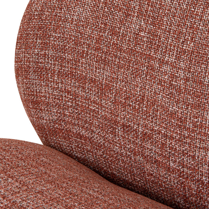 Sanchit Lounge Chair - Moss Rust Orange