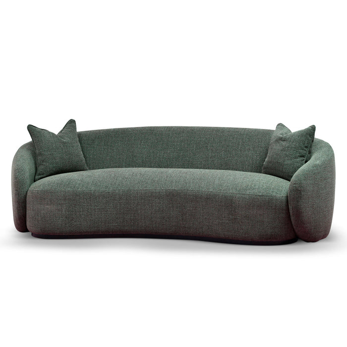 CLC8777-CA 3 Seater Fabric Sofa - Moss Green