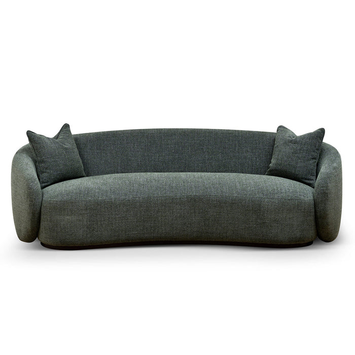 CLC8777-CA 3 Seater Fabric Sofa - Moss Green