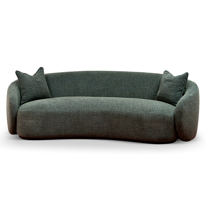 CLC8777-CA 3 Seater Fabric Sofa - Moss Green