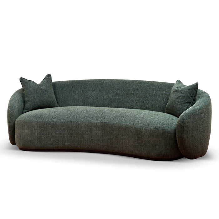 CLC8777-CA 3 Seater Fabric Sofa - Moss Green