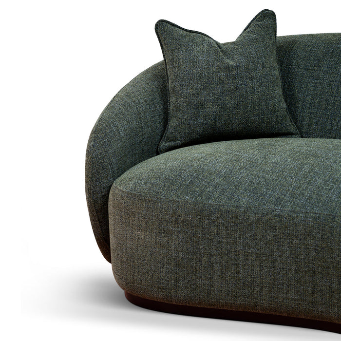 CLC8777-CA 3 Seater Fabric Sofa - Moss Green