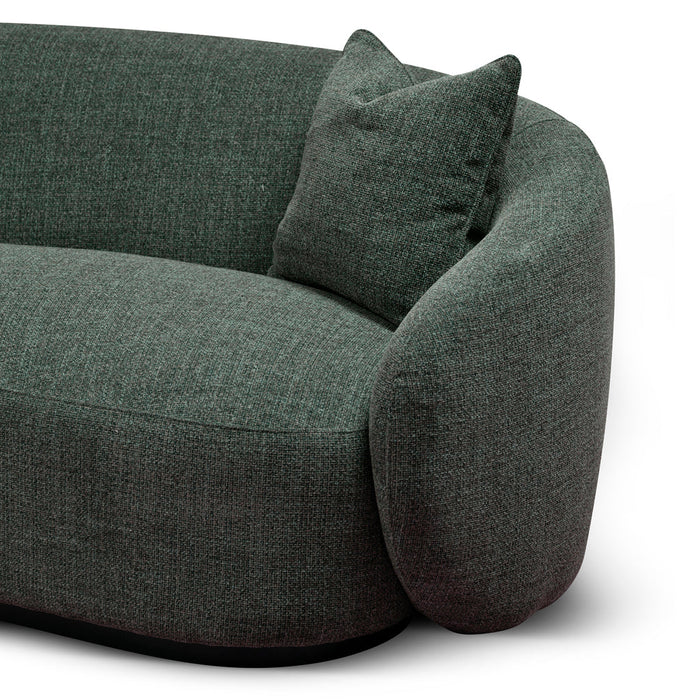 CLC8777-CA 3 Seater Fabric Sofa - Moss Green