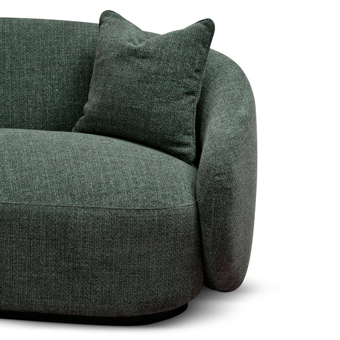 CLC8777-CA 3 Seater Fabric Sofa - Moss Green