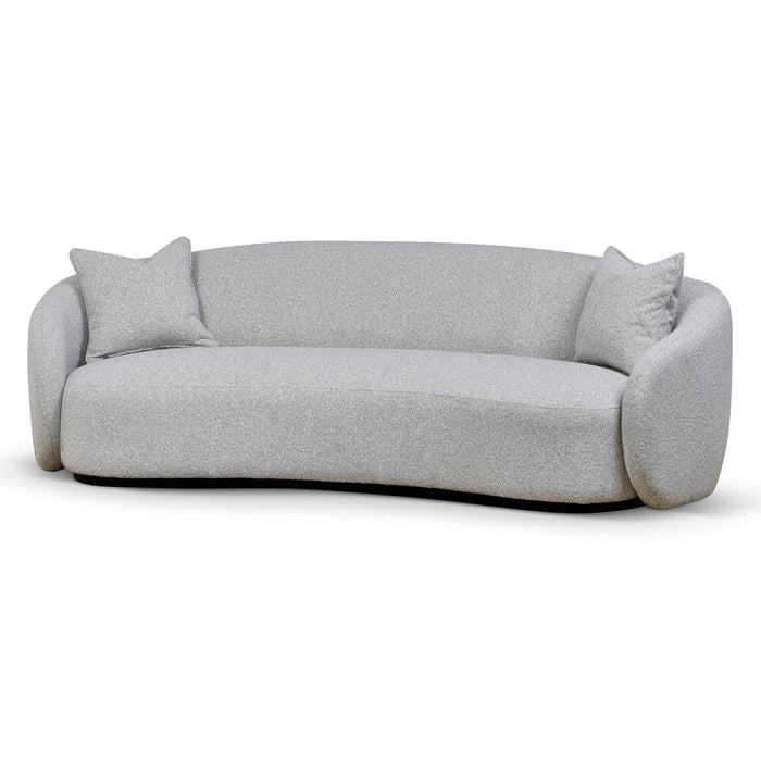 CLC8778-CA 3 Seater Fabric Sofa - Clay Grey