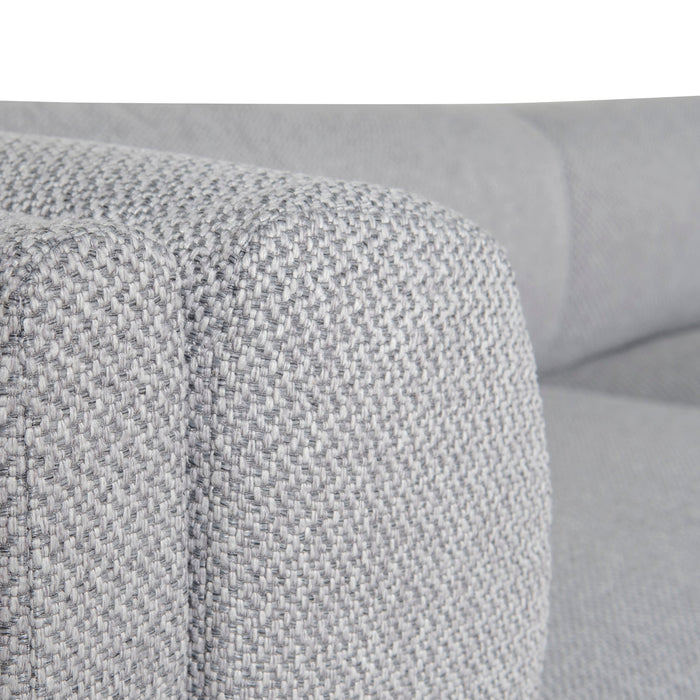 Mullen Right Chaise Sofa - Grey