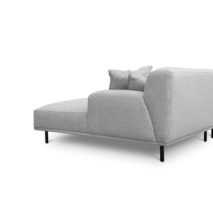 CLC8838-CA 3 Seater Right Chaise Fabric Sofa - Sterling Sand