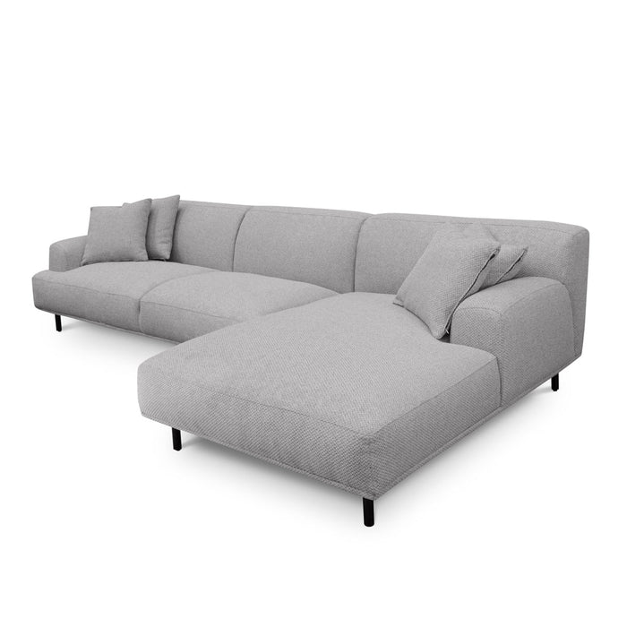 CLC8838-CA 3 Seater Right Chaise Fabric Sofa - Sterling Sand