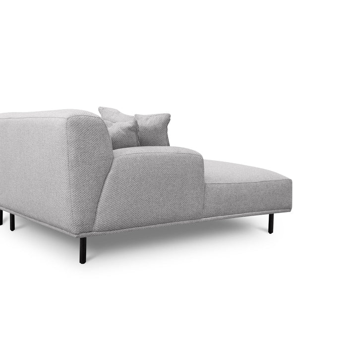 Jasleen 3 Seater Left Chaise Sofa - Sterling Sand