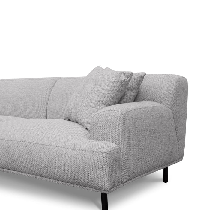 Jasleen 3 Seater Left Chaise Sofa - Sterling Sand