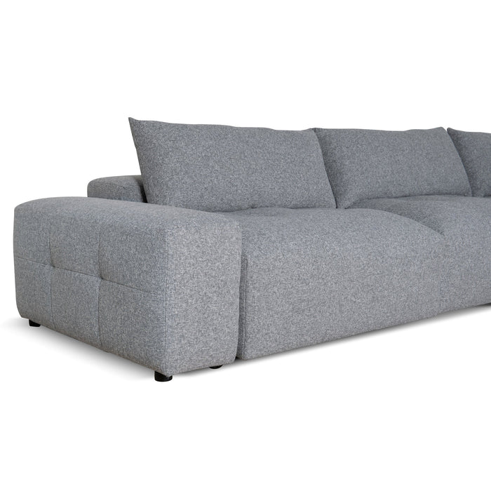 CLC8862-KSO Right Chaise Fabric Sofa - Glacier Grey