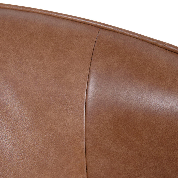 CLC8865-KSO Armchair - Caramel Brown Leather