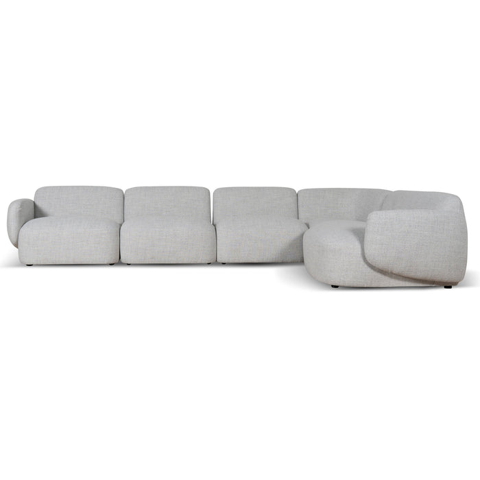 CLC8881-KSO Right Chaise Modular Sofa - Cloud Grey