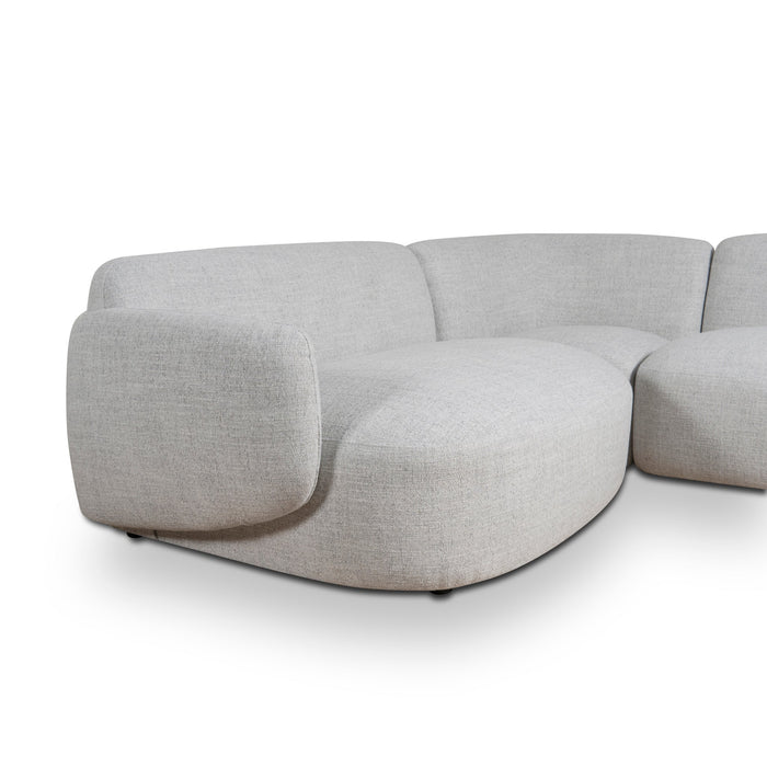 CLC8882-KSO Left Chaise Modular Sofa - Cloud Grey