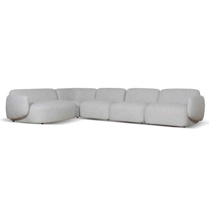 CLC8882-KSO Left Chaise Modular Sofa - Cloud Grey