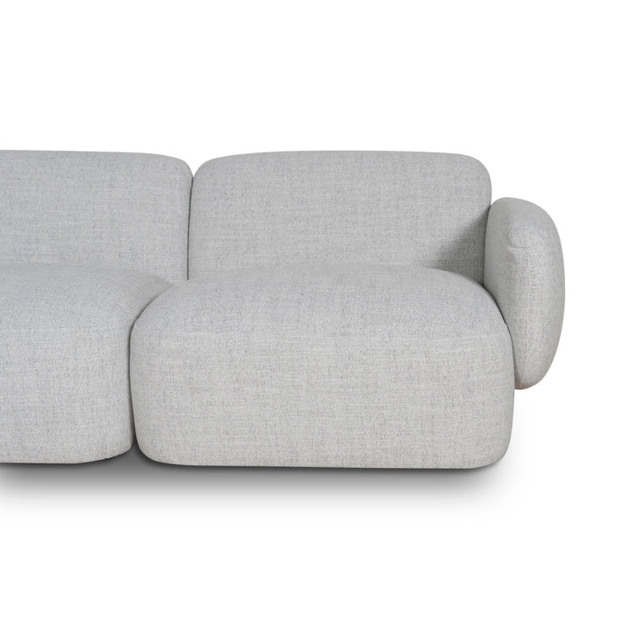 CLC8882-KSO Left Chaise Modular Sofa - Cloud Grey