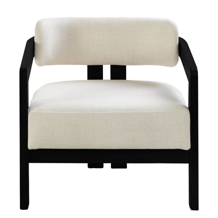 CLC8896-NI Black Armchair - Linen