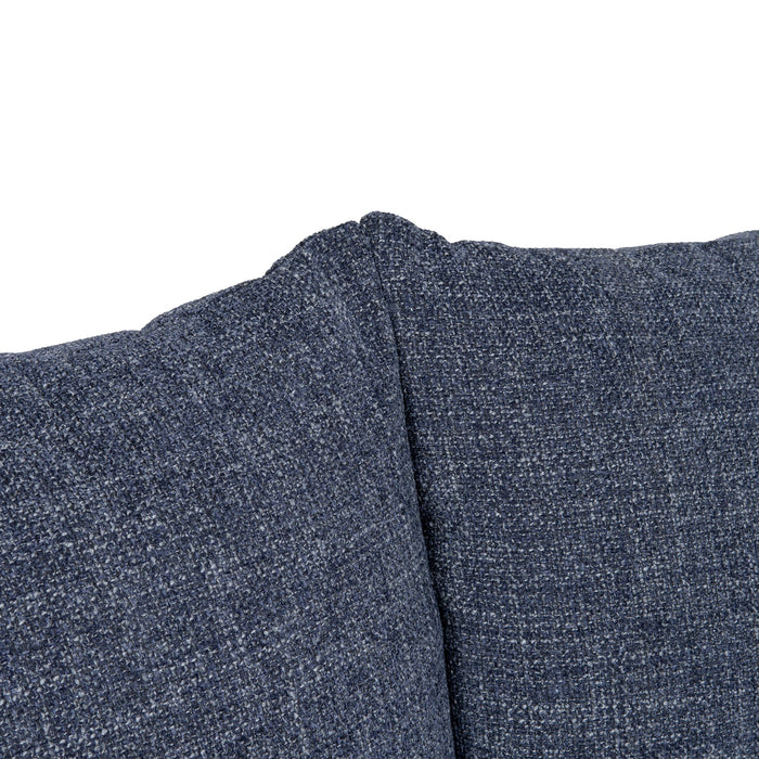 CLC8909-CA 3 Seater Fabric Sofa - Moss Navy Blue