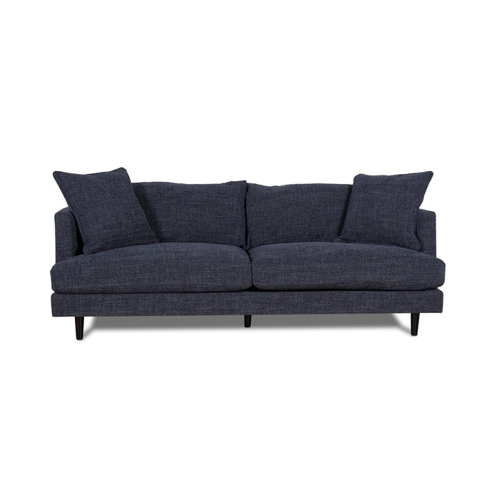 CLC8909-CA 3 Seater Fabric Sofa - Moss Navy Blue