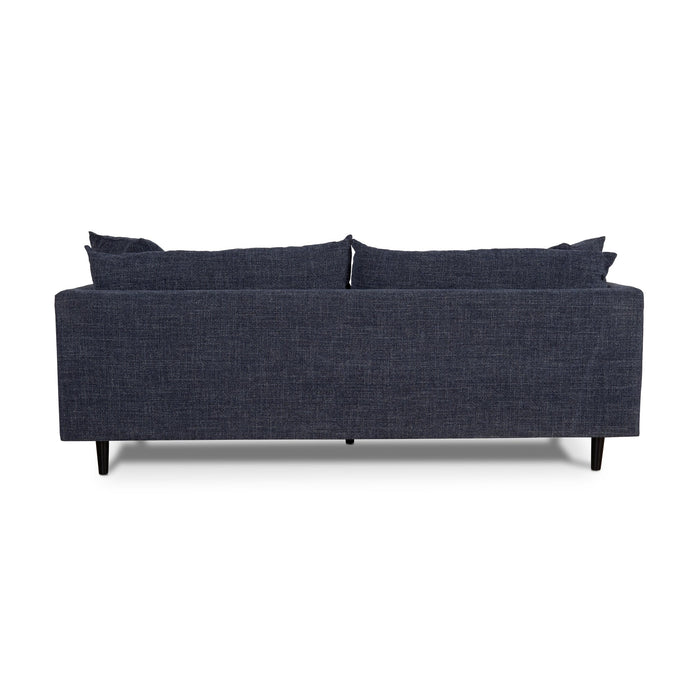 CLC8909-CA 3 Seater Fabric Sofa - Moss Navy Blue