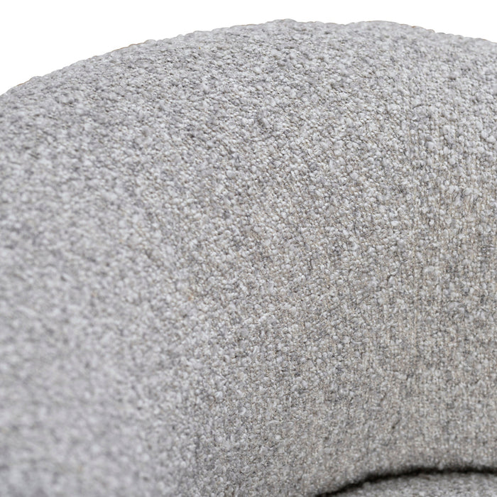 CLC8921-CA Armchair - Light Grey Boucle