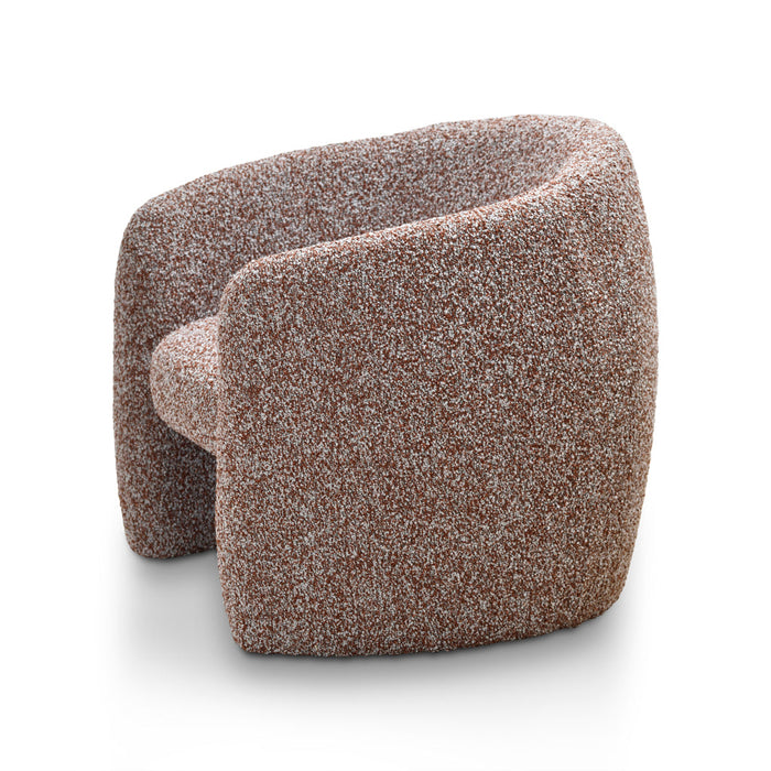 CLC8938-CA Armchair - Rustic Brown Boucle