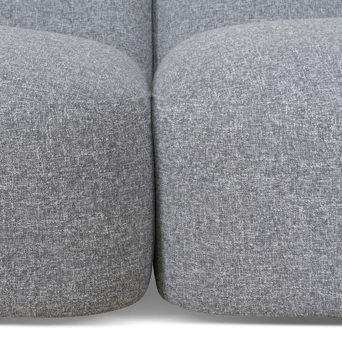 Gosling Right Chaise Modular Sofa - Glacier Grey