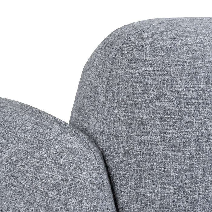 Gosling Right Chaise Modular Sofa - Glacier Grey
