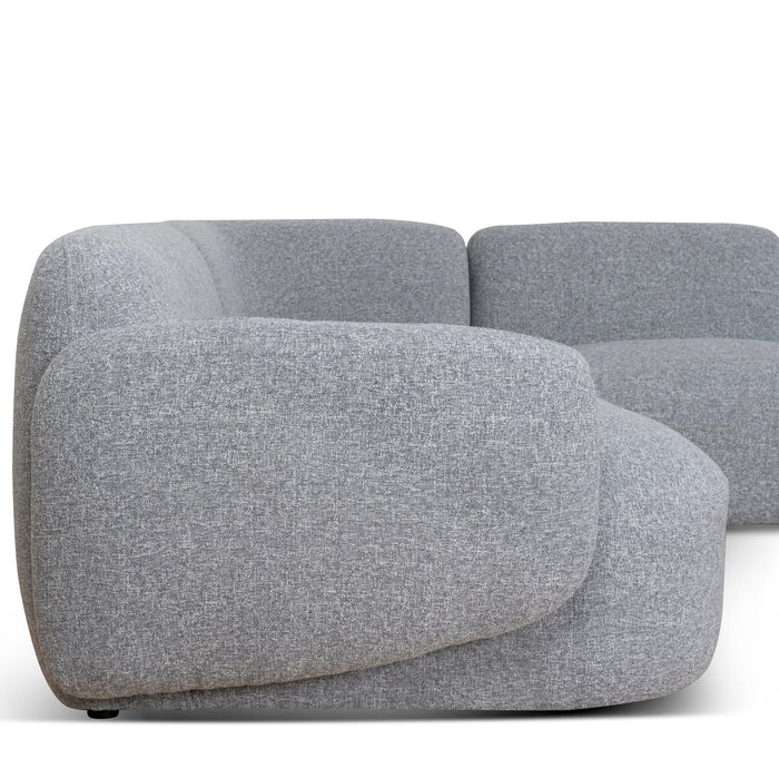 Gosling Left Chaise Modular Sofa - Glacier Grey