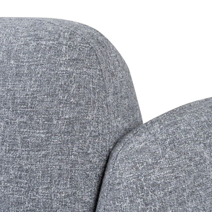 Gosling Left Chaise Modular Sofa - Glacier Grey