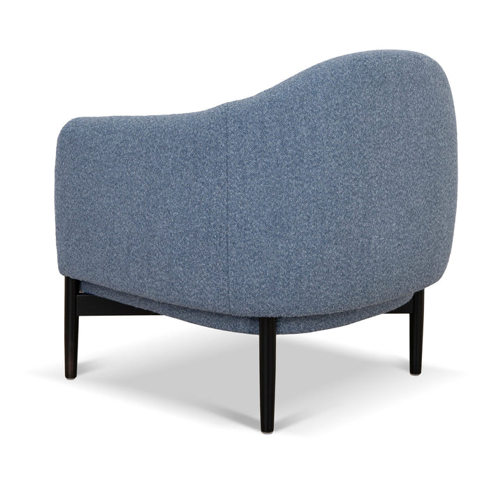 CLC8967-KSO Fabric Armchair - Dark Grey Blue