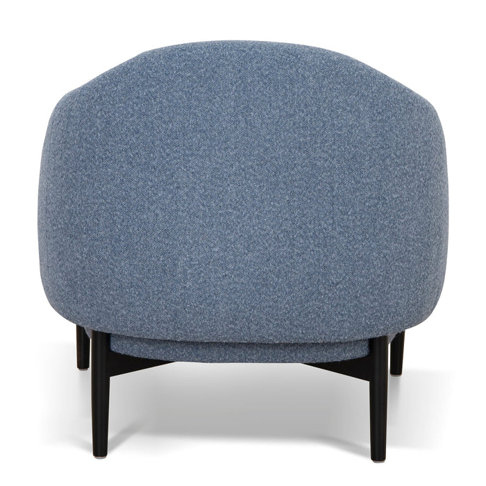 CLC8967-KSO Fabric Armchair - Dark Grey Blue