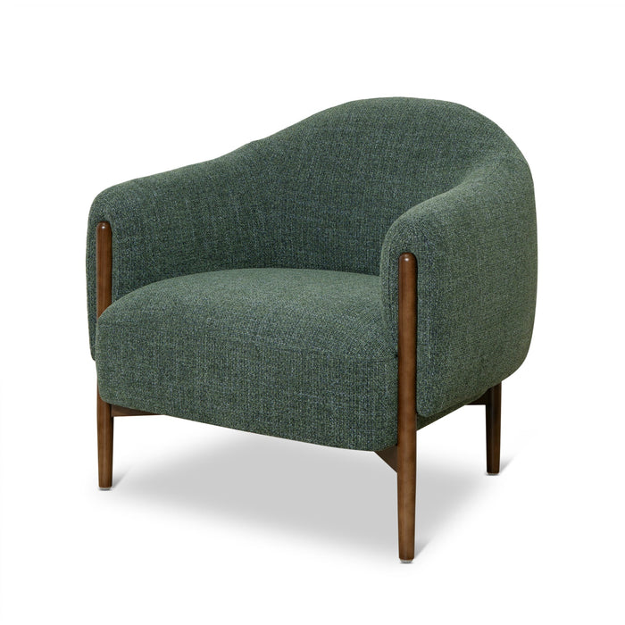 CLC8968-KSO Fabric Armchair - Moss Green