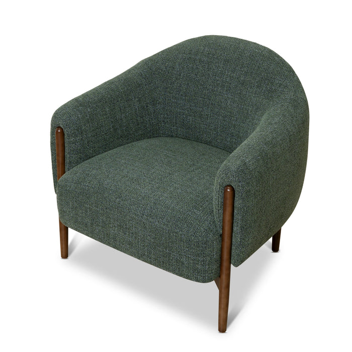 CLC8968-KSO Fabric Armchair - Moss Green