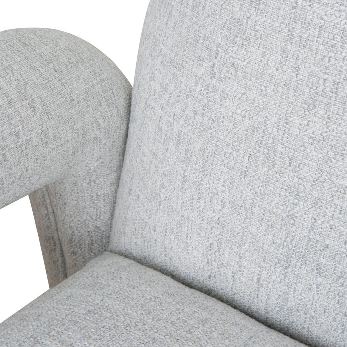 Nico Fabric Armchair - Cloud Grey
