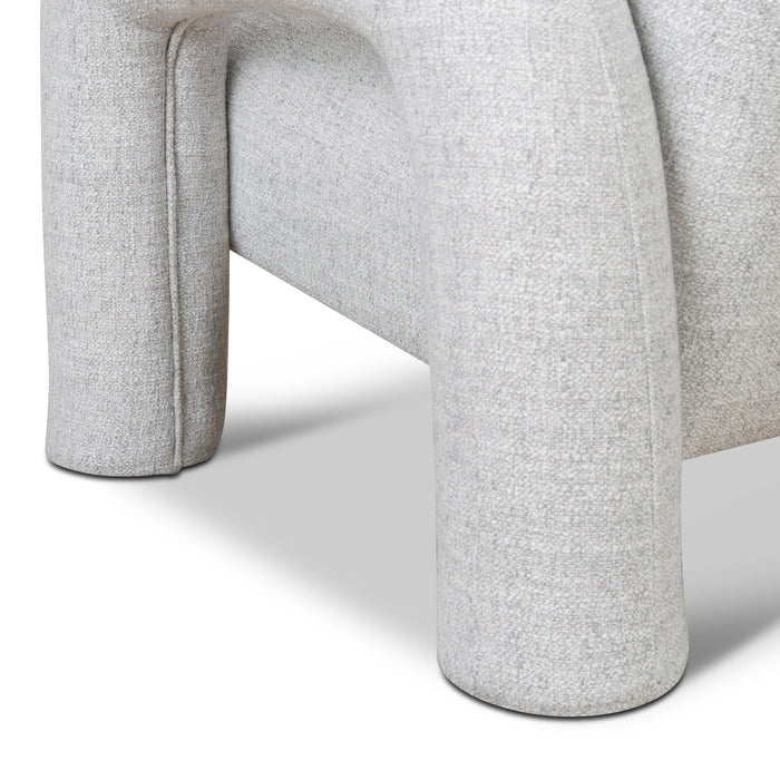 Nico Fabric Armchair - Cloud Grey