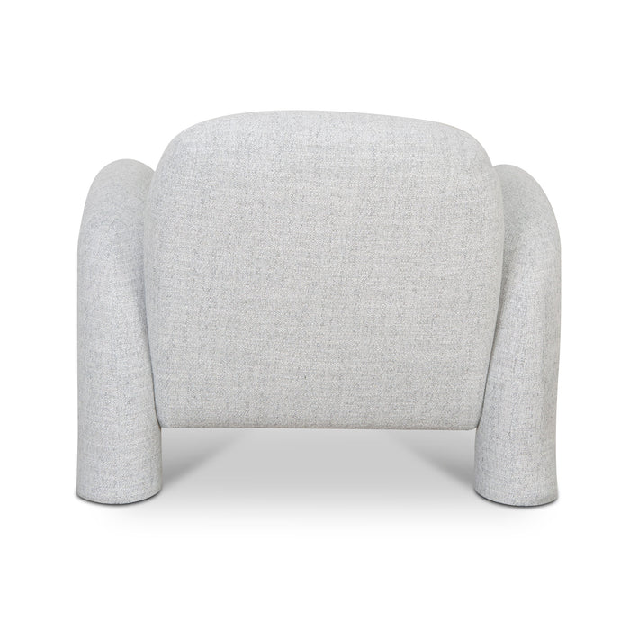 CLC8969-KSO Fabric Armchair - Cloud Grey