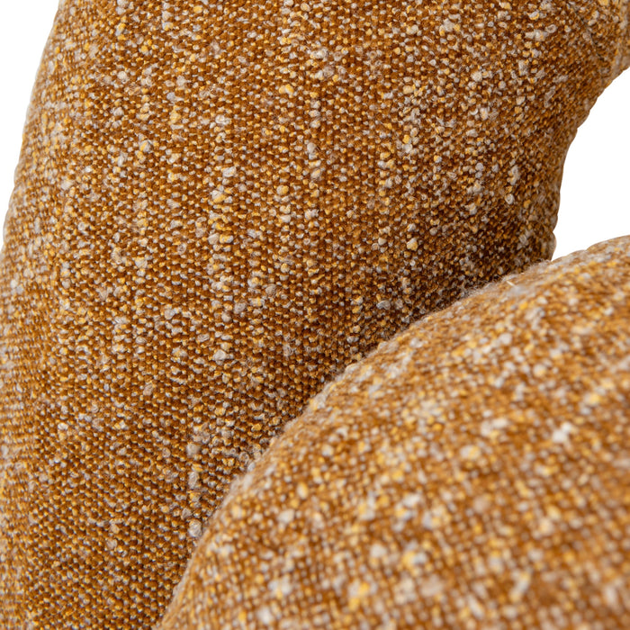 Nico Fabric Armchair - Ginger Brown