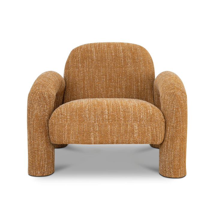 CLC8970-KSO Fabric Armchair - Ginger Brown