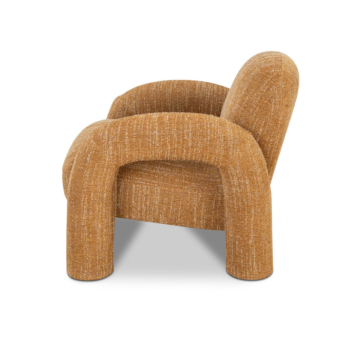 CLC8970-KSO Fabric Armchair - Ginger Brown