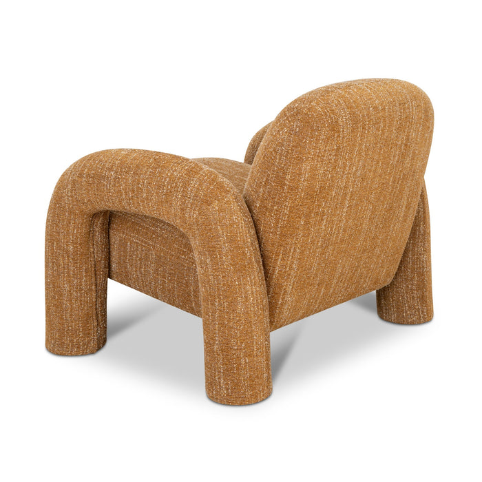 CLC8970-KSO Fabric Armchair - Ginger Brown